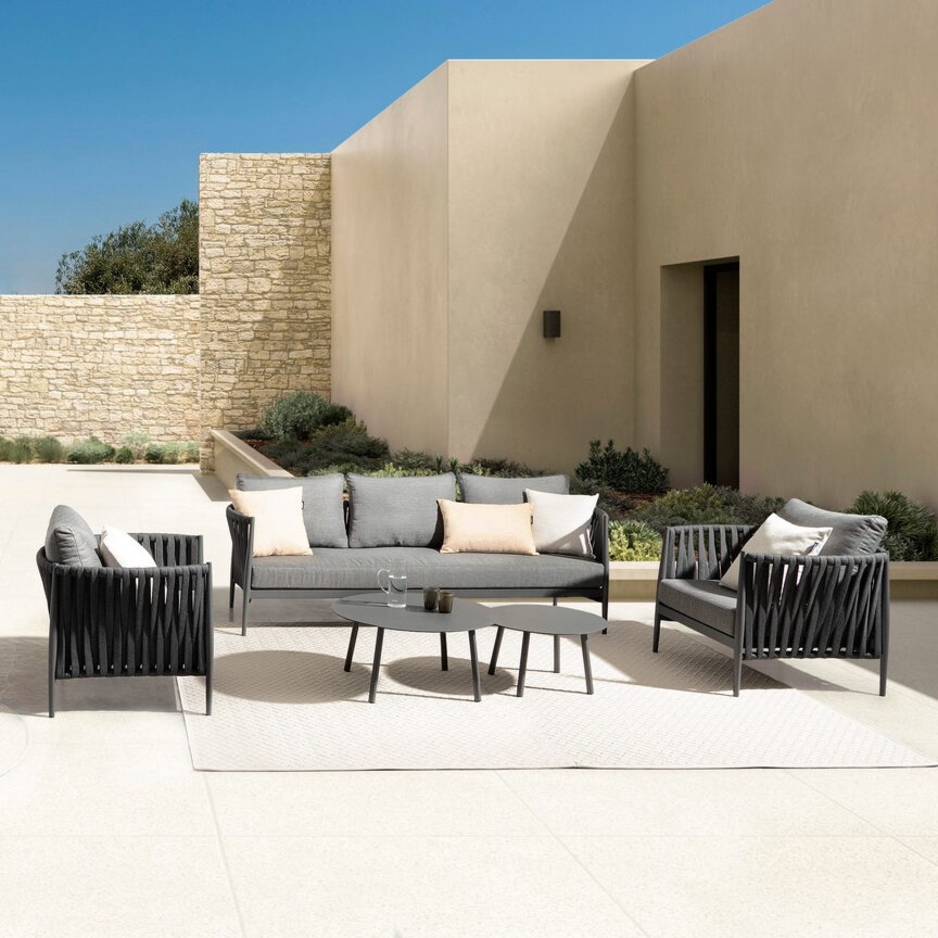 Ekskluzywny zestaw mebli ogrodowych JACINTA na taras Bizzotto