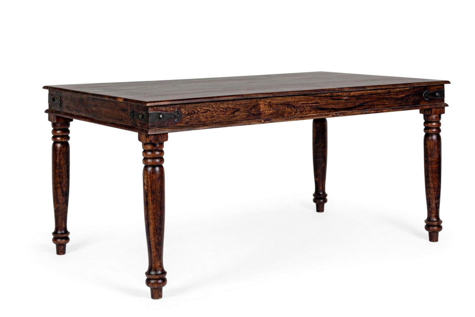 Stół Jaipur naturalne 160x90x76cm lite drewno akacjowe Bizzotto