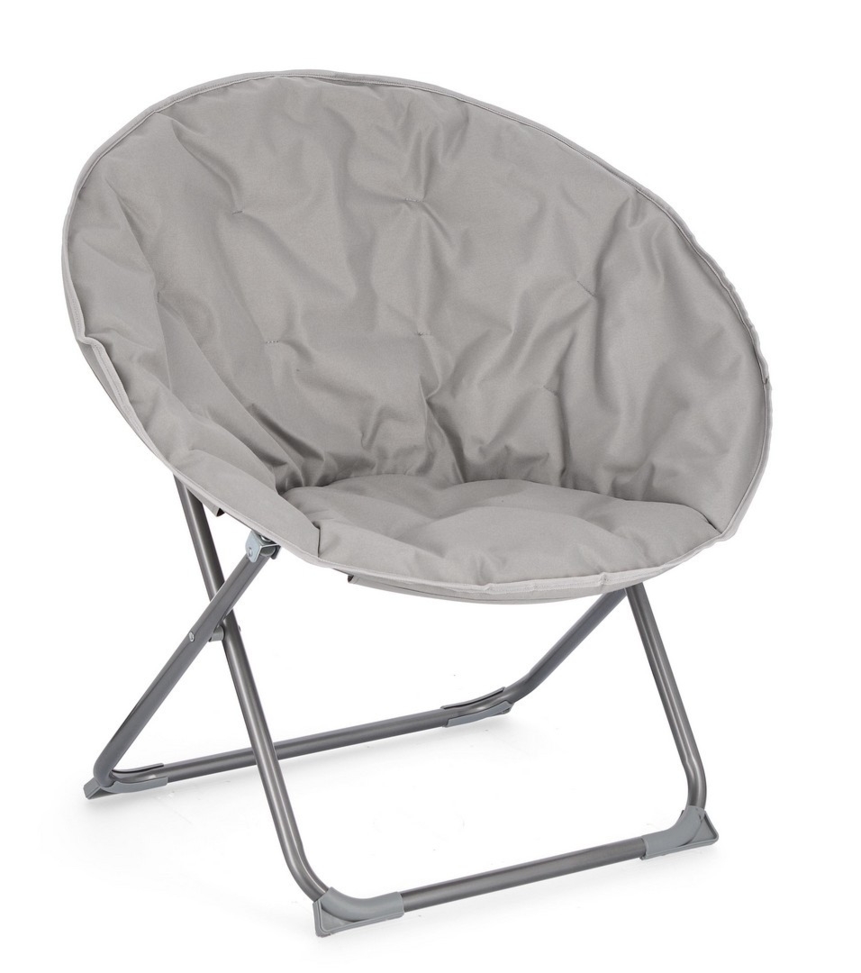 Fotel kempingowy ROCK 80x65 stalowy Bizzotto