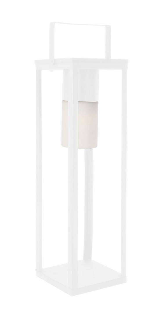 Lampa LED  z uchwytem SOLAR biała 20x20 PE Bizzotto
