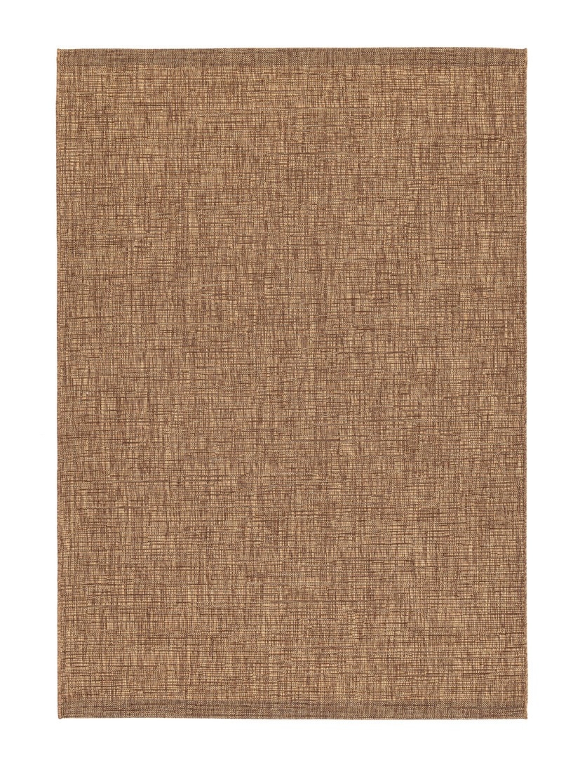 Dywan zewnętrzny LUNE brązowy 160x230x0,3h z polipropylenu Bizzotto