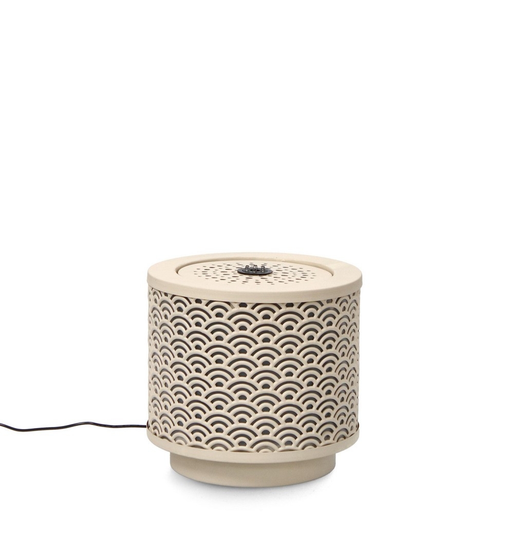 Fontanna ogrodowa AKIRA beżowa Ø25 metalowa Bizzotto