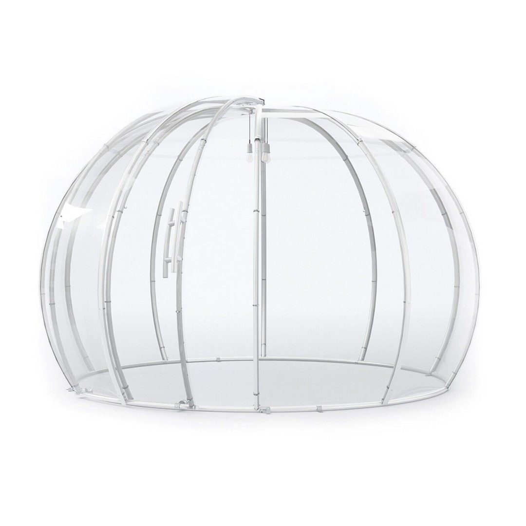 Igloo przezroczyste kopuła PANORAMA Ø484 z aluminium i poliwęglanu Bizzotto