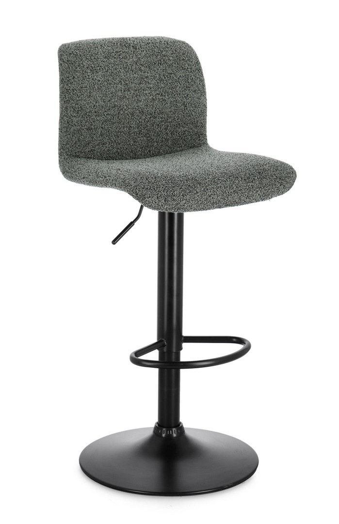 Hoker Rafael ciemnozielony Ø41x86-107cm stal PU PET Bizzotto