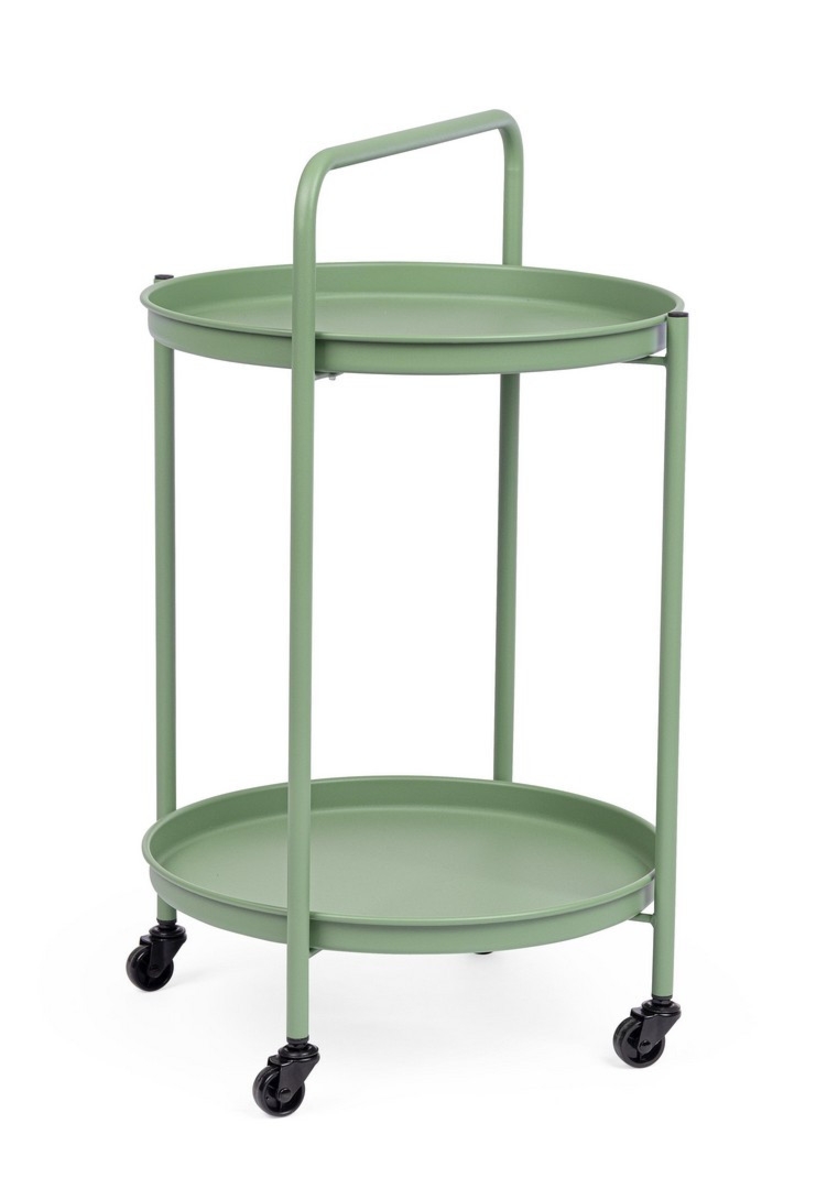 Wózek ogrodowy AUSTIN szałwiowy Ø44 ze stali Bizzotto