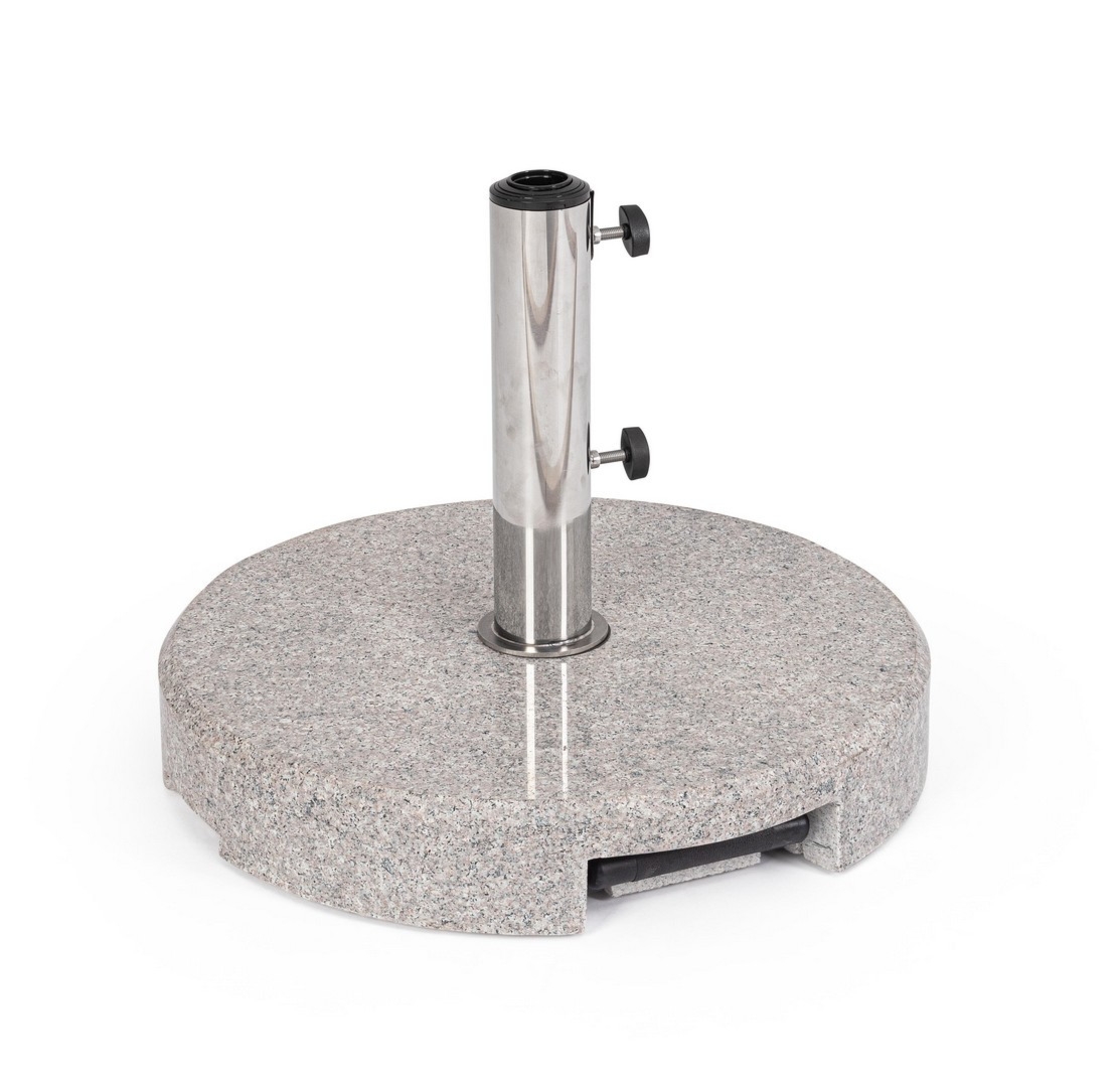 Podstawa do parasola z nogą centralną SUNNY Ø50 granitowa Bizzotto