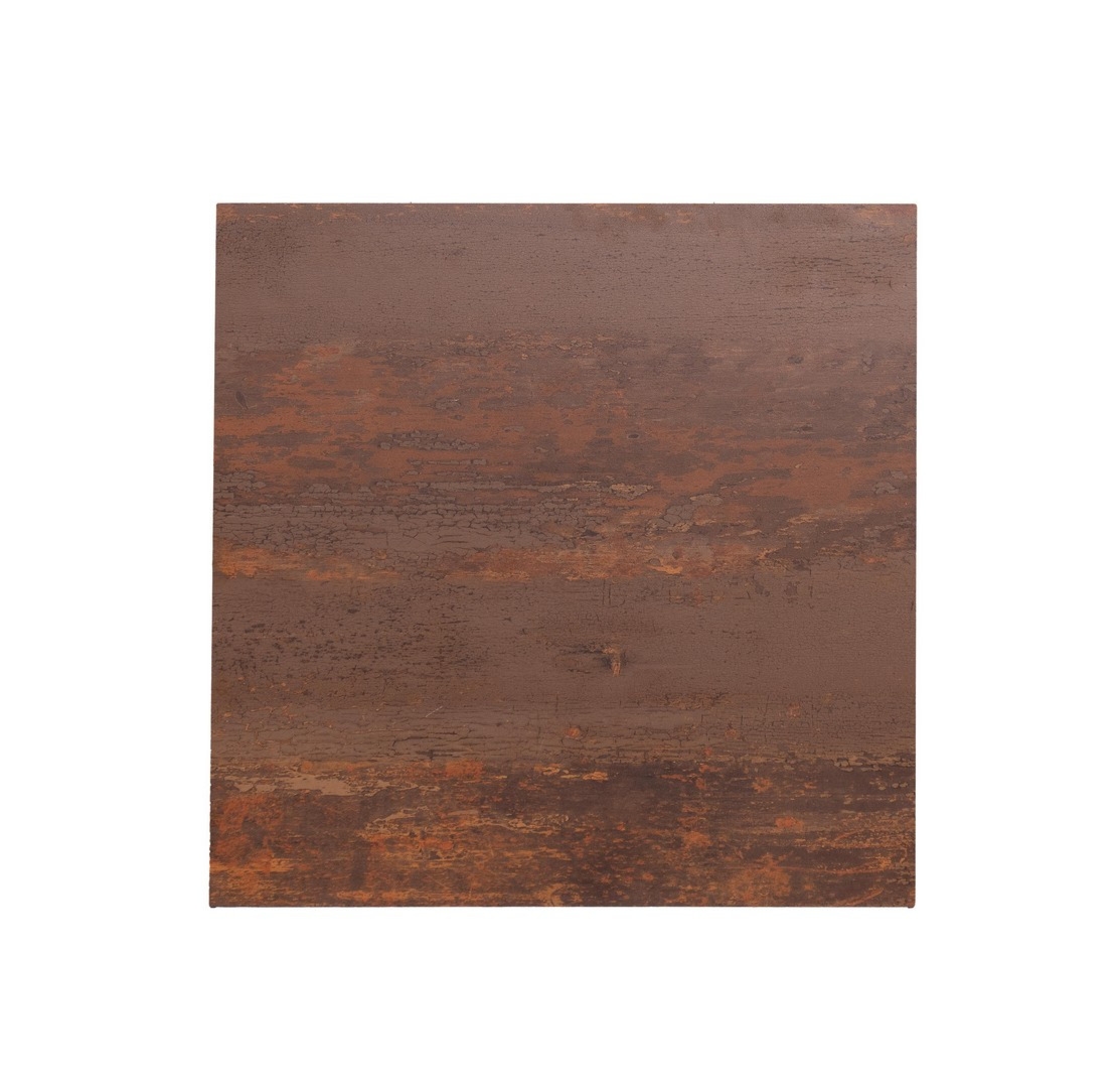 Blat stołu ogrodowego CORTEN 60x60 z laminatu HPL Bizzotto