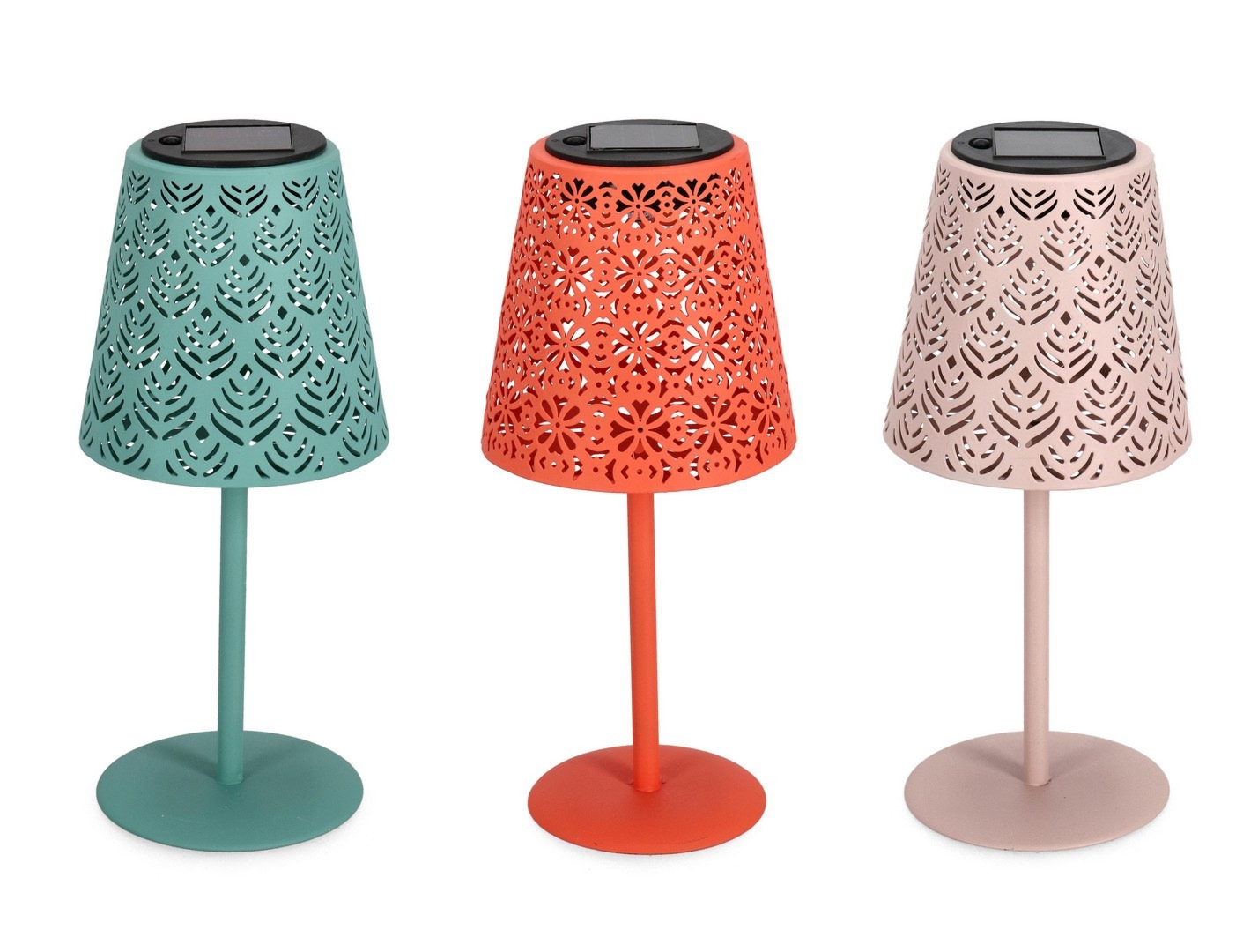 Zestaw latarni solarnych KRIZIA Ø12 stalowych Bizzotto