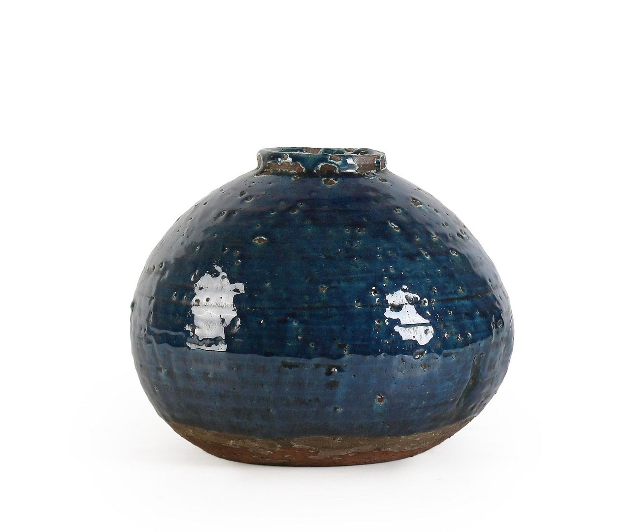 Wazon wykonany ręcznie RUNE terakota Ø28 z terakoty Bizzotto