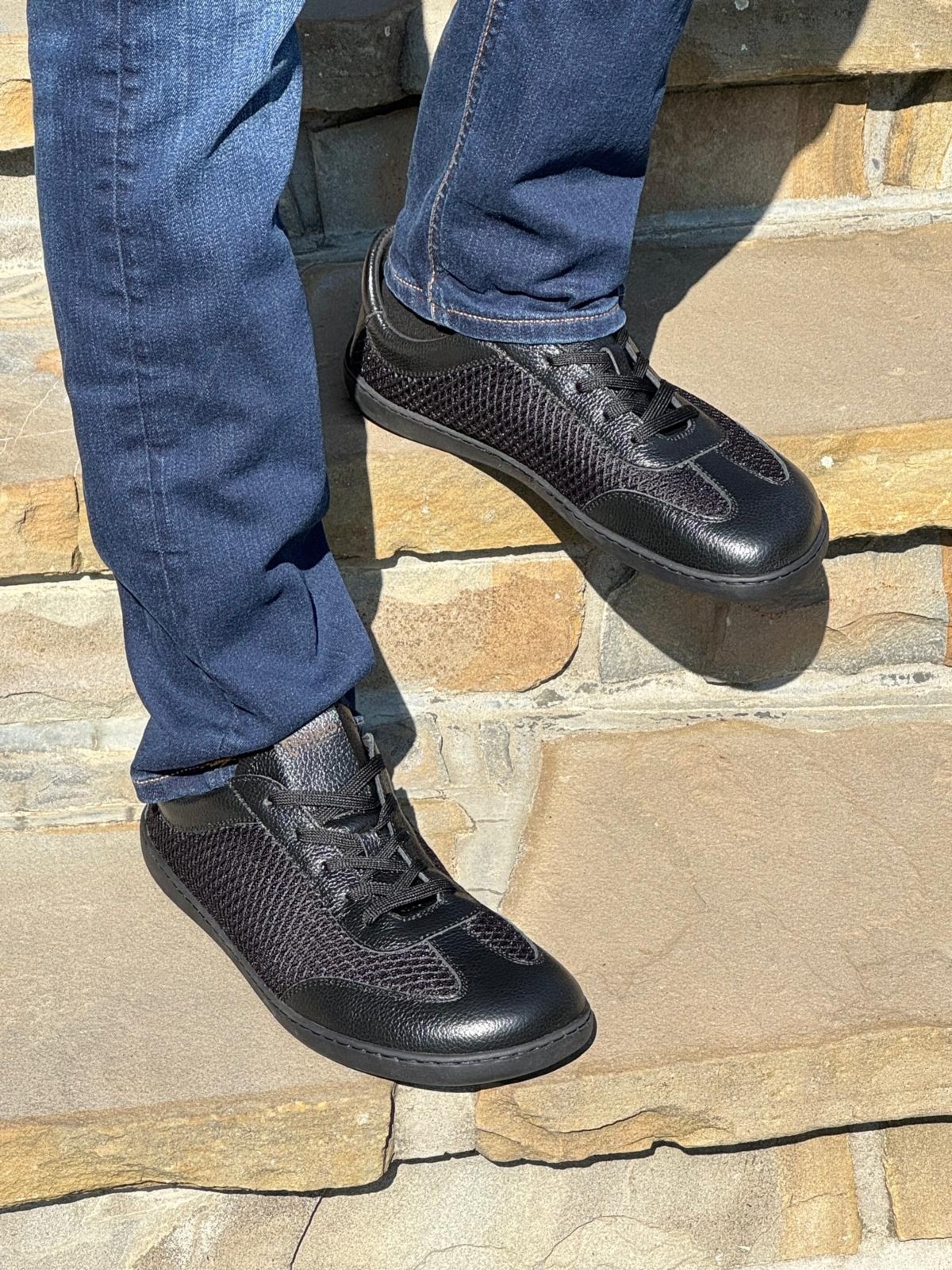 Edeo Barefoot Mesher Black - Czarny - 40 EU