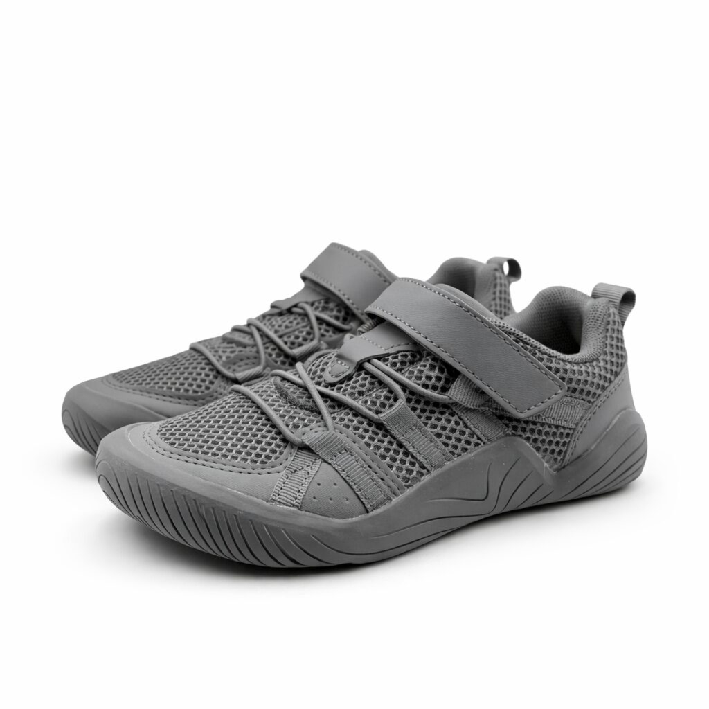 Sensori Budva 32-3761 Gray Junior Sneakersy Barefoot - 29 EU