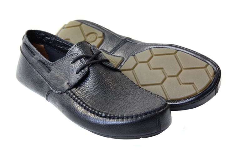 Tadeevo Boat Shoes Black - 45 EU - Czarny