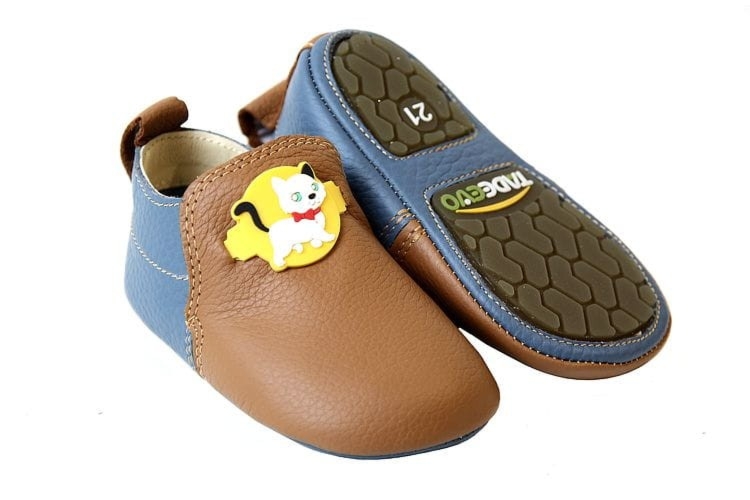 Tadeevo Toddler Blue Brown - Brązowy - 21 EU