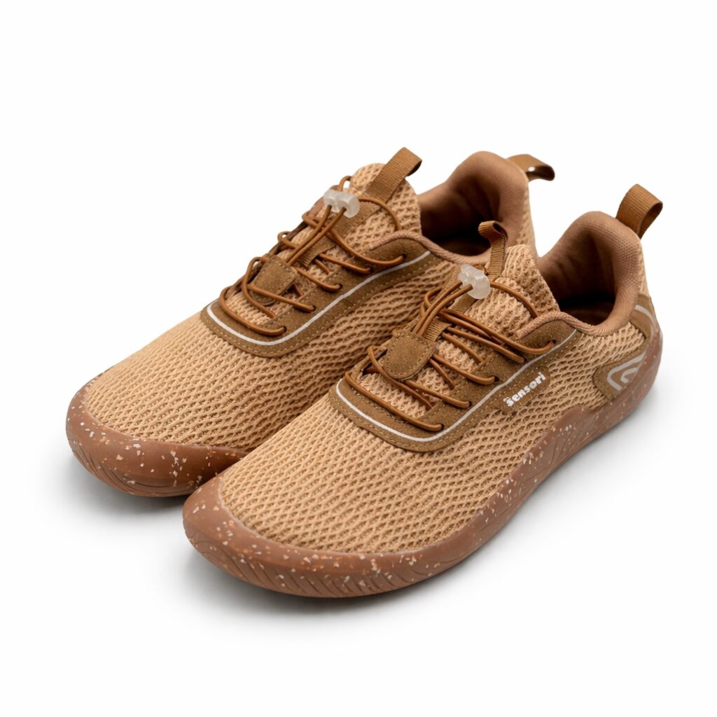Sensori Bari 32-3434 Camel Sneakersy Barefoot - 40 EU