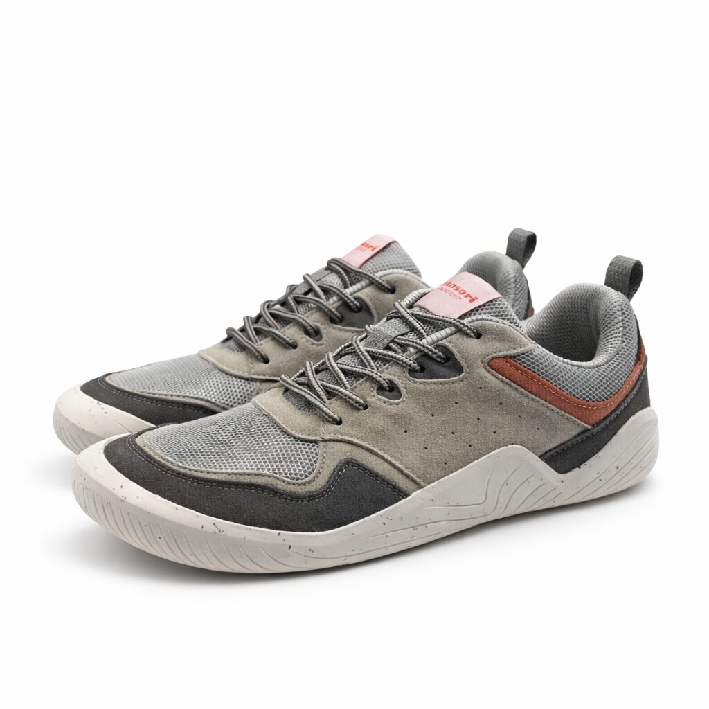 Sensori Varna 32-3671 Gray Sneakersy Barefoot - 40 EU