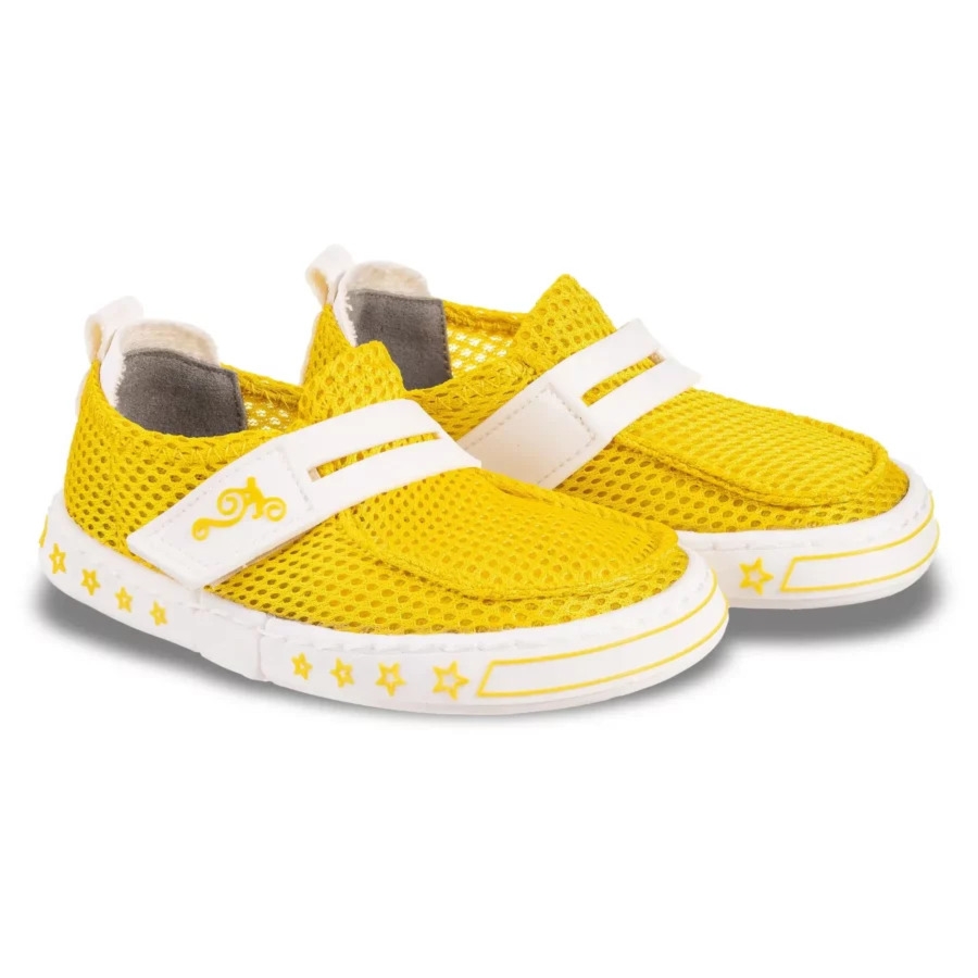 Trampki dziecięce barefoot - ALEX YELLOW - 25 EU