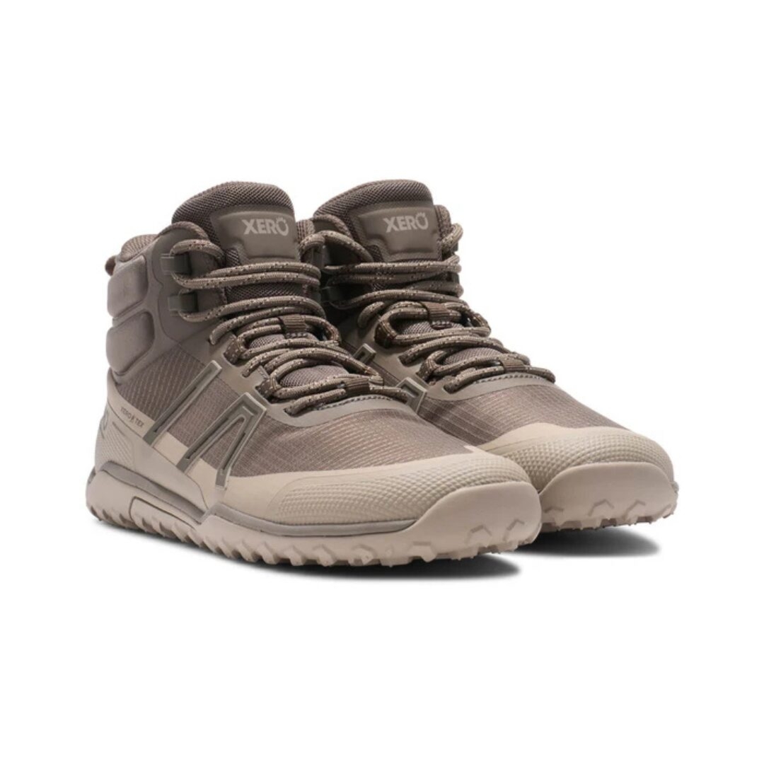 Xero Shoes Scrambler Trail Mid WP Morel/Pure Cashmere Mens - Beżowy - 42 EU