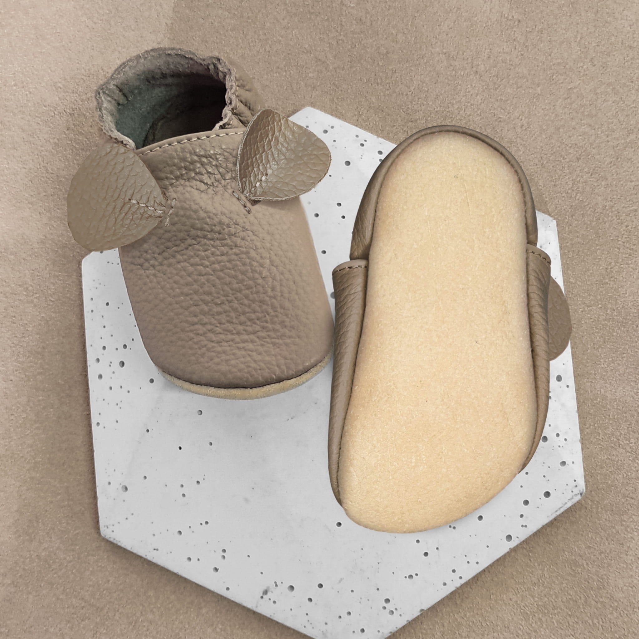 Funky Monkey Slippers Ears Coffe - 22/23 EU