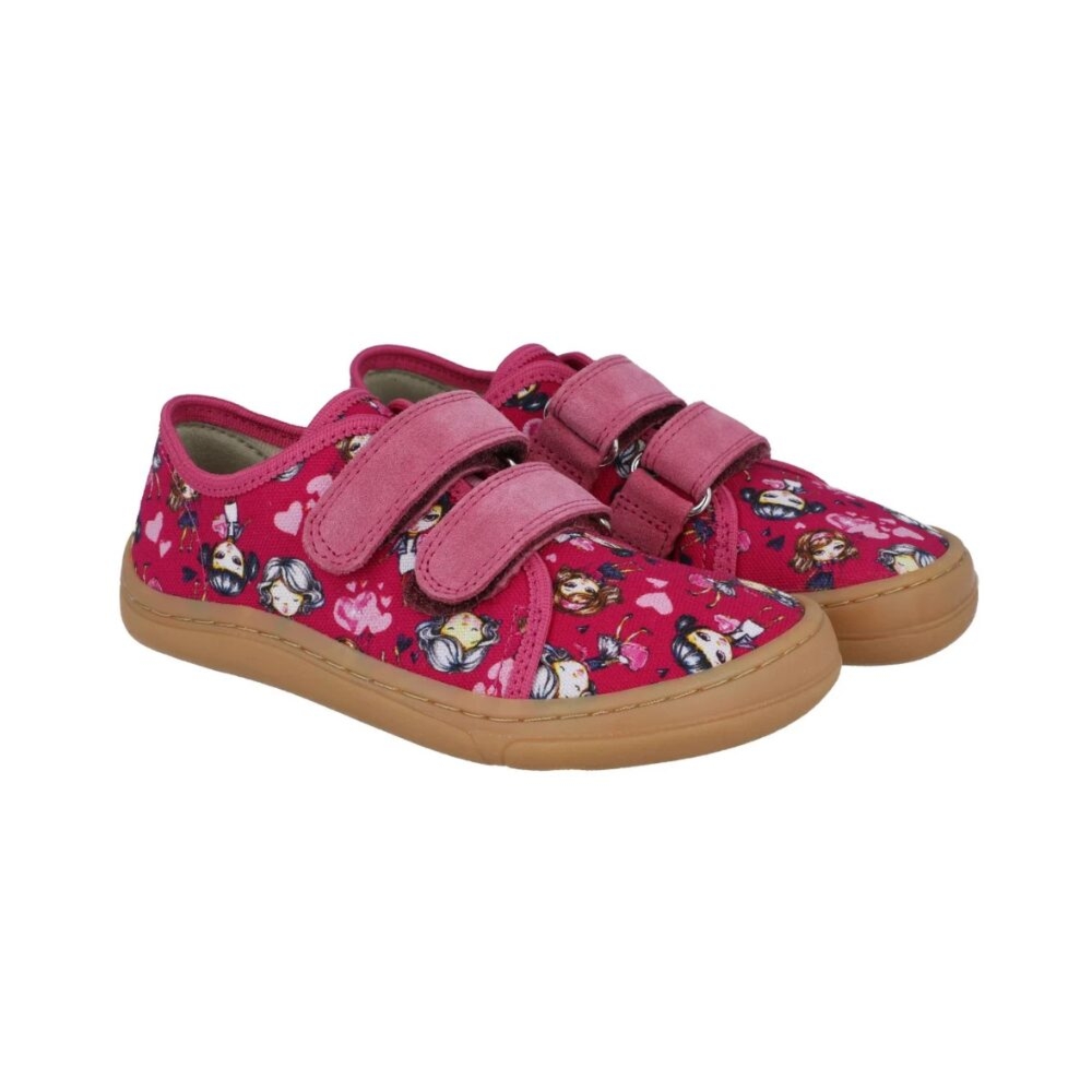 Froddo Barefoot Canvas G1700379-32 Fuxia+ - Różowy - 25 EU