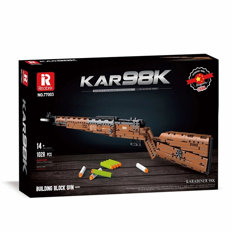 Klocki REOBRIX 77003 Karabinek Mauser 98K (1028 elementów)