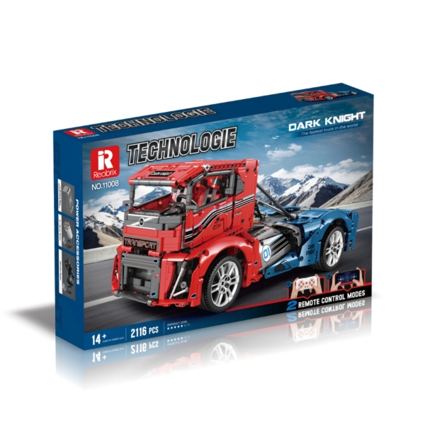 Klocki REOBRIX 11008 Ciężarówka wyścigowa - zdalnie sterowana (2116 elementów)