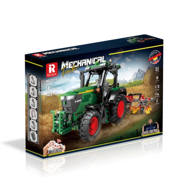 Klocki REOBRIX 22015 Traktor 6130R - zdalnie sterowany (1828 elementów)
