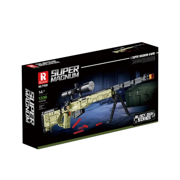 Klocki REOBRIX 77026 Karabin snajperski Super Magnum AWM (1336 elementów)