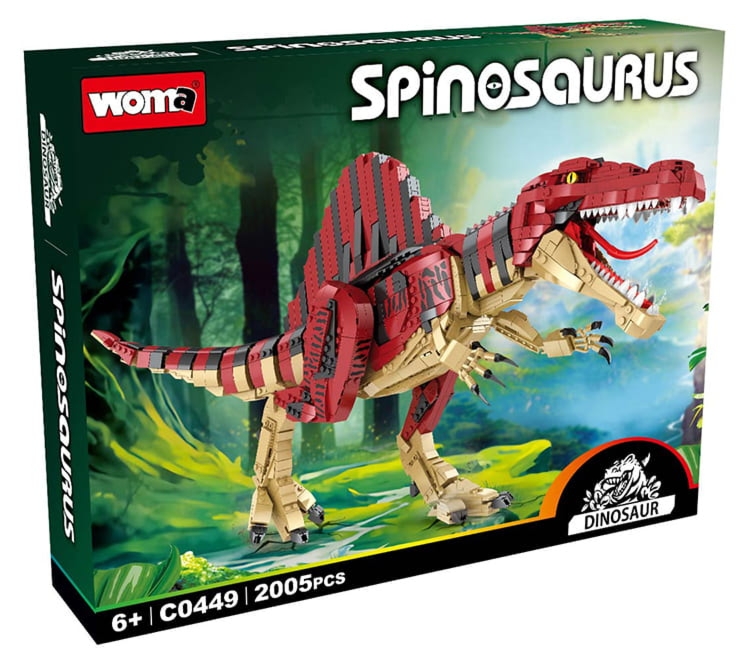 Klocki WOMA C0449-DS. Dinozaur Spinosaures (2005 elementów)