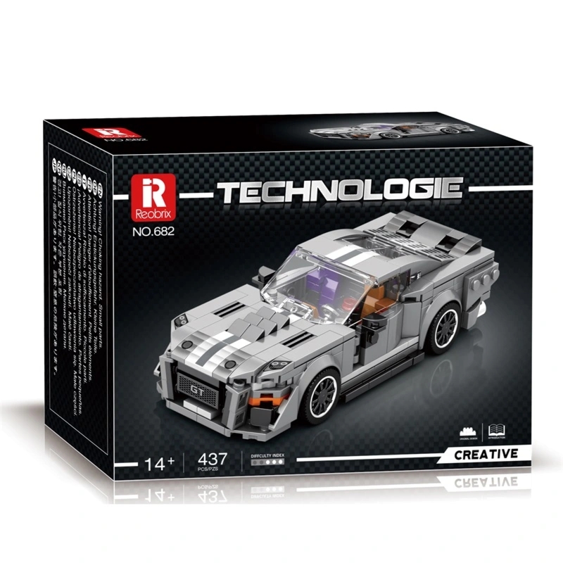 Klocki REOBRIX 682 Samochód sportowy GT500 (476 elementów)
