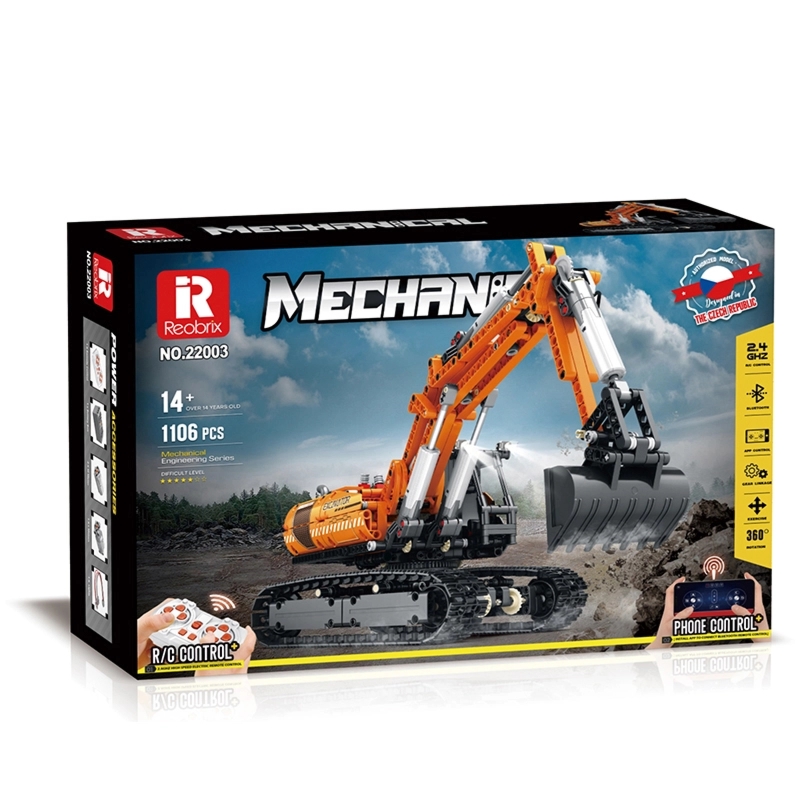 Klocki REOBRIX 22003 Koparka - zdalnie sterowana (1106 elementów)