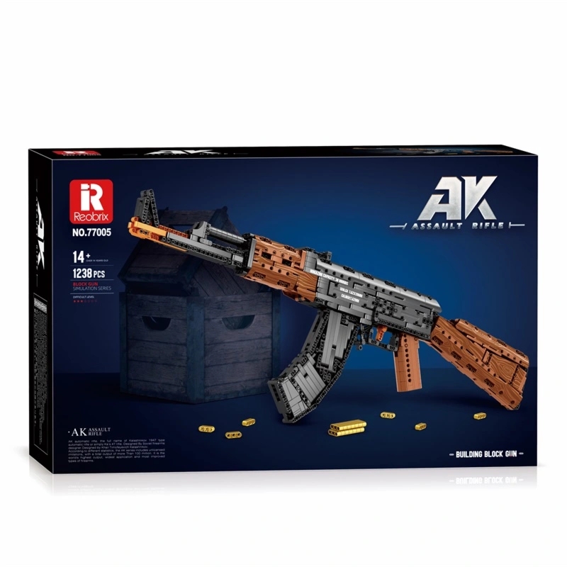 Klocki REOBRIX 77008 Karabin szturmowy AK-47 (1238 elementów)