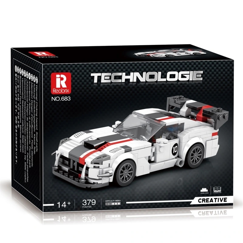 Klocki REOBRIX 683 Samochód Sportowy Viper (419 elementów)