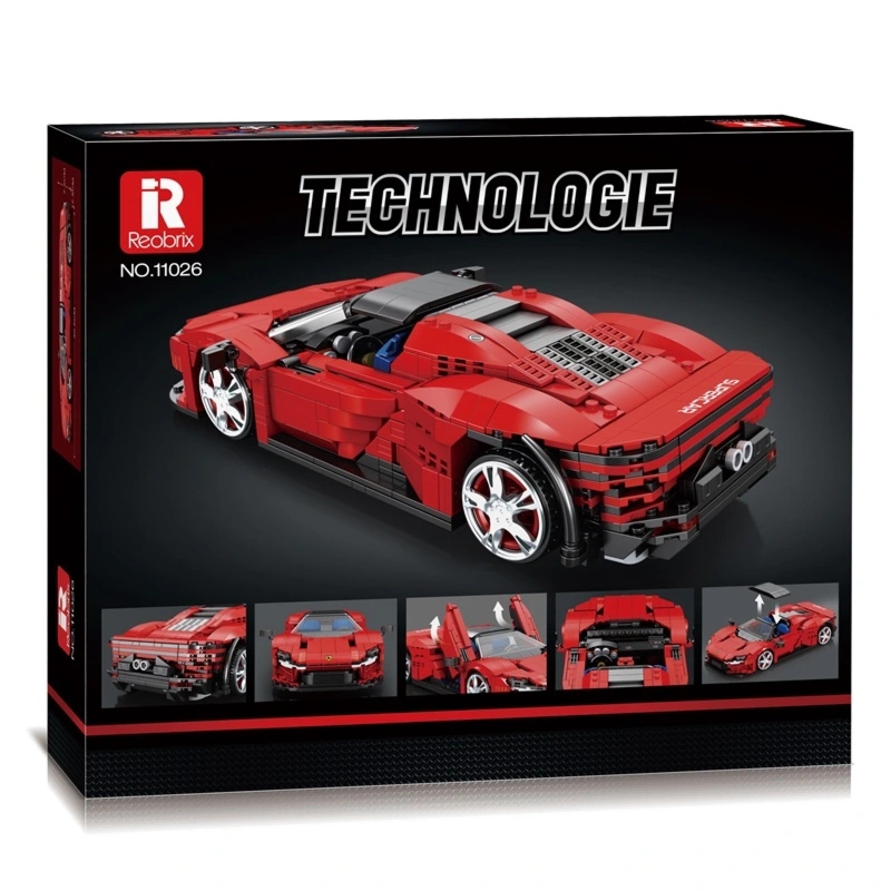 Klocki REOBRIX 11026 Super samochód Daytona SP3 (1069 elementów)
