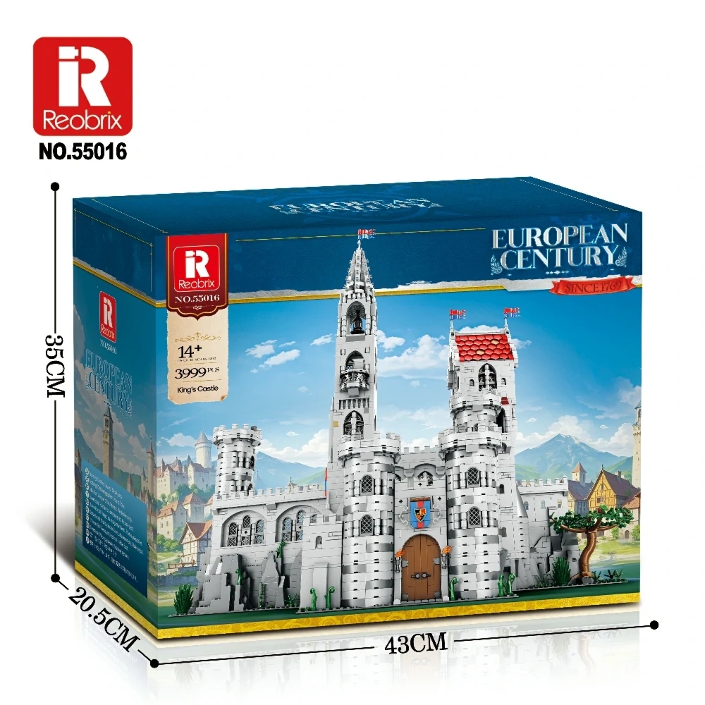 Klocki REOBRIX 55016 Zamek Królewski (3999 elementów)