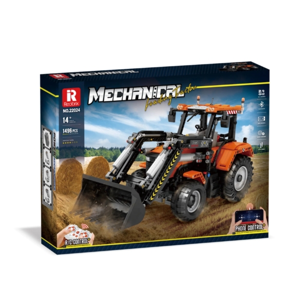 Klocki REOBRIX 22024 Traktor ładunkowy - zdalnie sterowany (1496 elementów)
