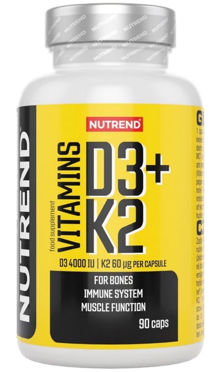Vitamins D3 + K2 90 kapsułek