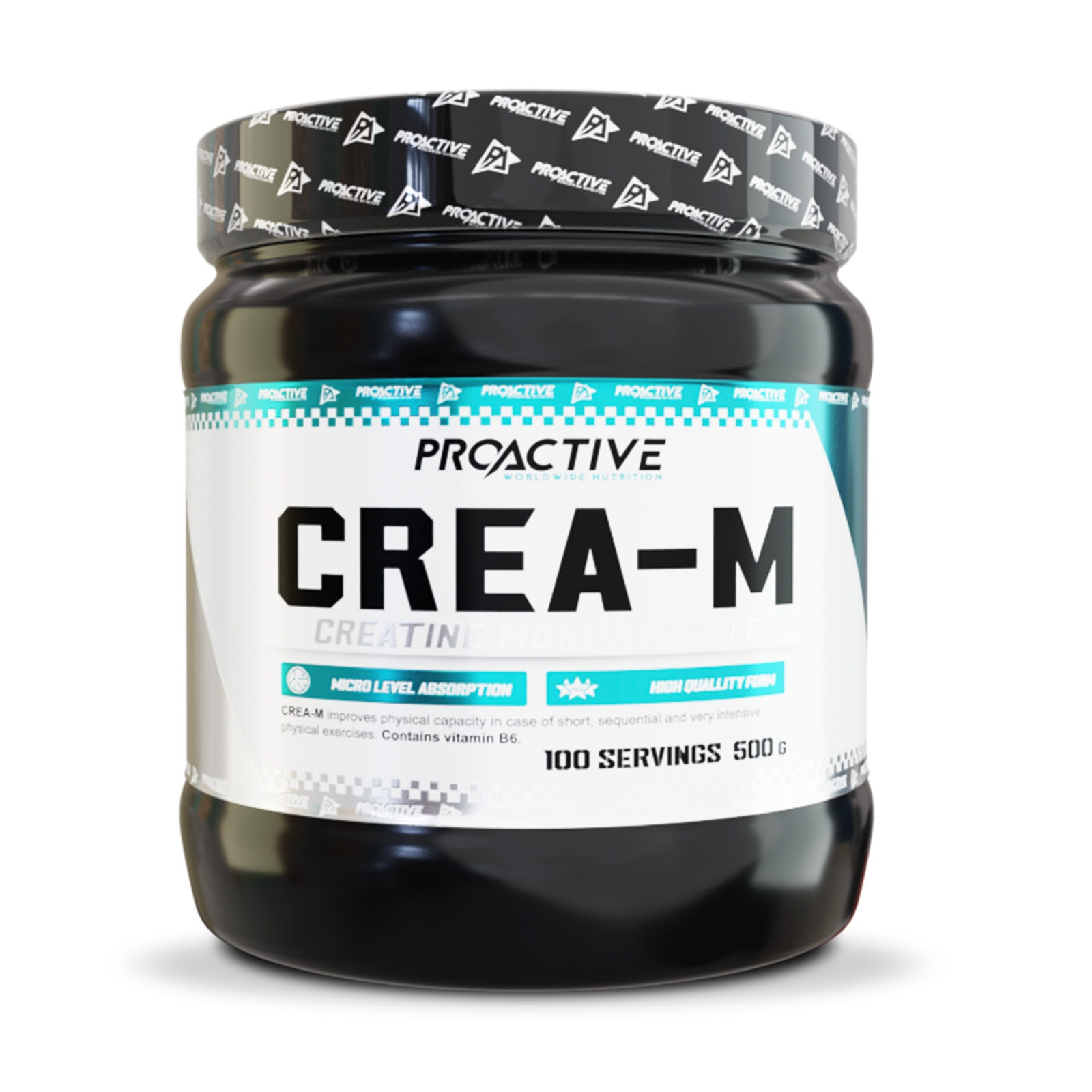Crea M Monohydrat kreatyny Creatine monohydrate 500 g Natural