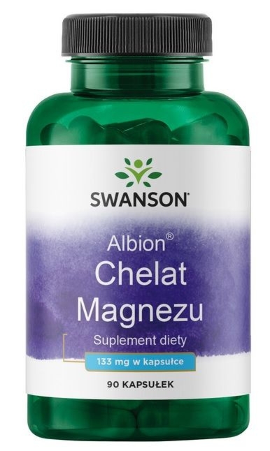 Albion Magnesium Chelate chelat magnezu 133 mg 90 kapsułek