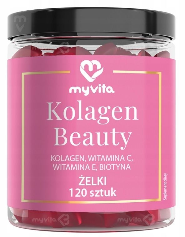 Żelki naturalne Kolagen Beauty 120 sztuk