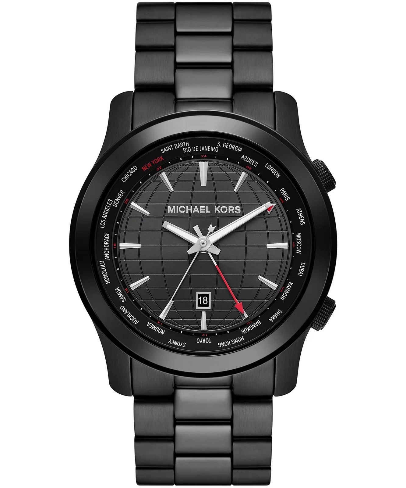 Zegarek męski Michael Kors Runway GMT MK9110