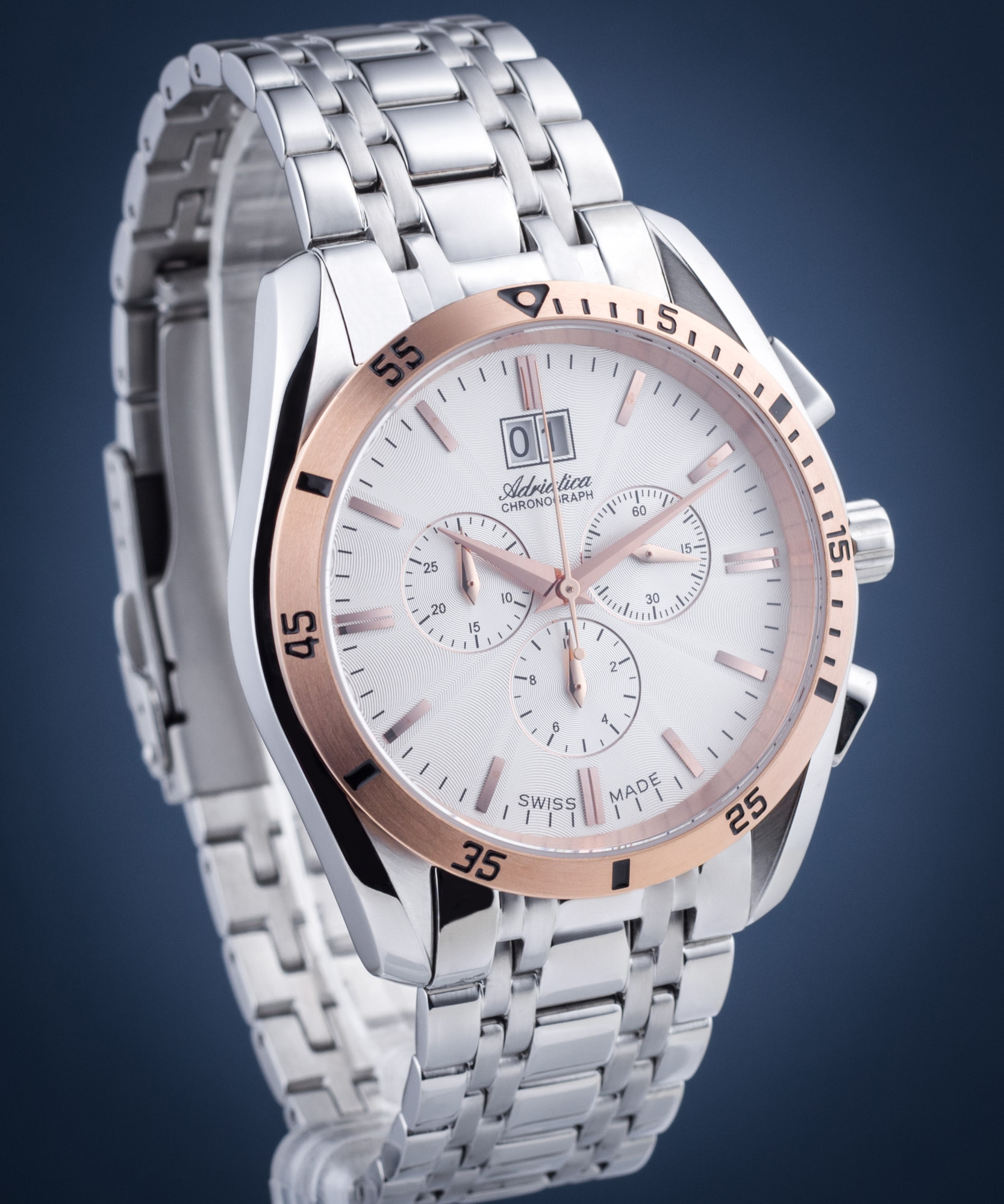 Zegarek męski Adriatica Chronograf A8202.R113CH