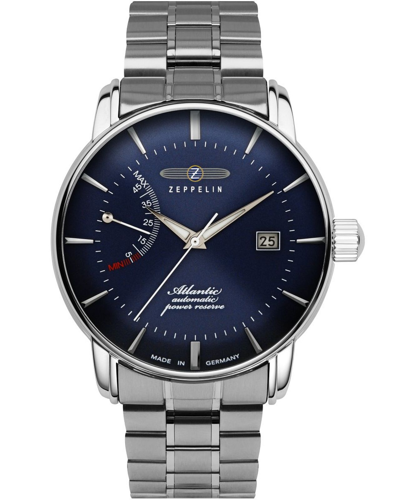 Zegarek męski Zeppelin Atlantic Automatic 8462MB-3 (8462M-B-3)
