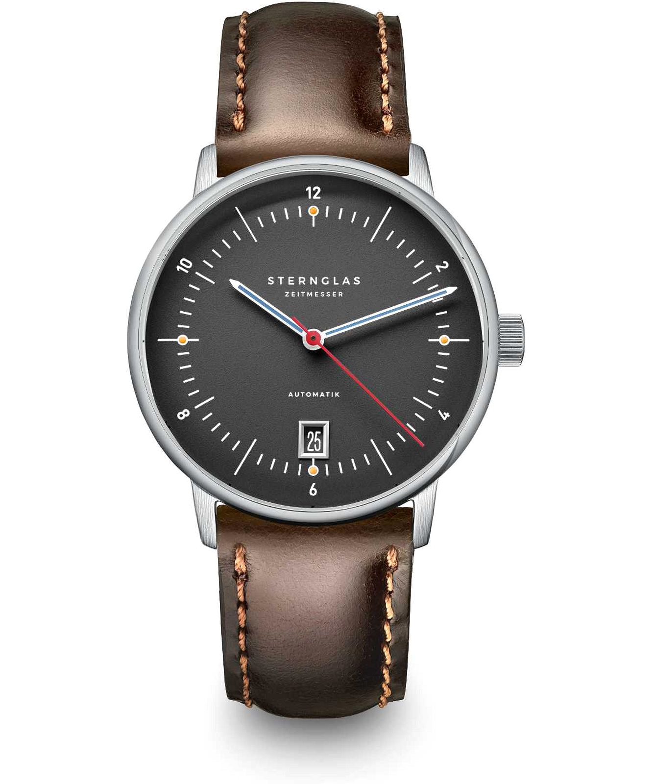 Zegarek męski Sternglas Naos Pro Automatic S02-NP11-BR03