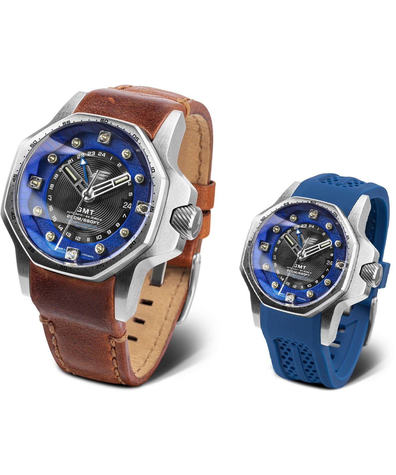 Zegarek męski Vostok Europe Atomic Age Fermi Line GMT Limited Editon NH34-640A701