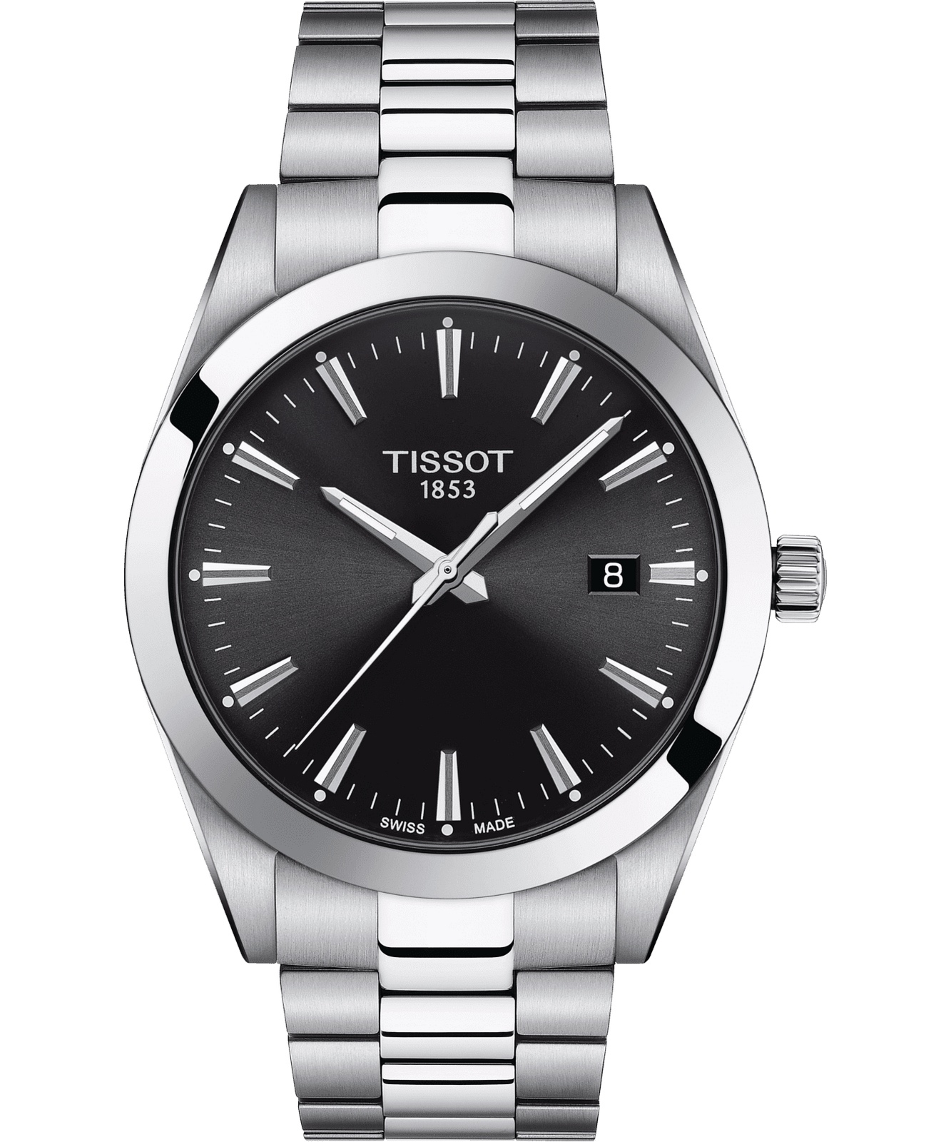Zegarek męski Tissot Gentleman T127.410.11.051.00 (T1274101105100)