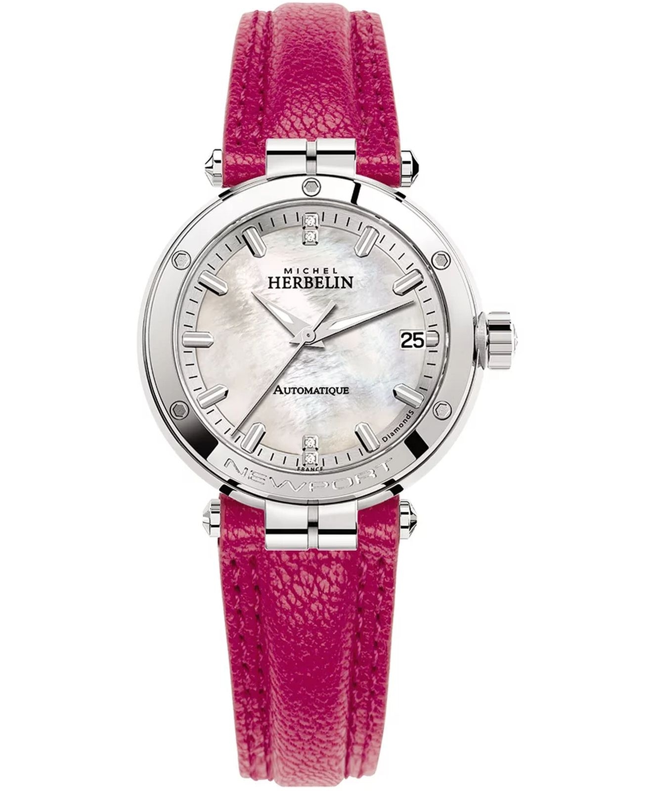 Zegarek damski Herbelin Newport Automatic 1658AP89FU (1658/89FU)