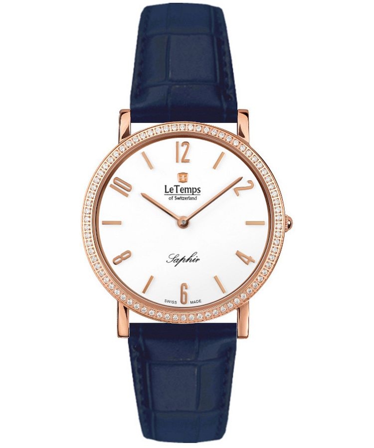 Zegarek damski Le Temps Zafira Slim Swarovski LT1086.51BL53