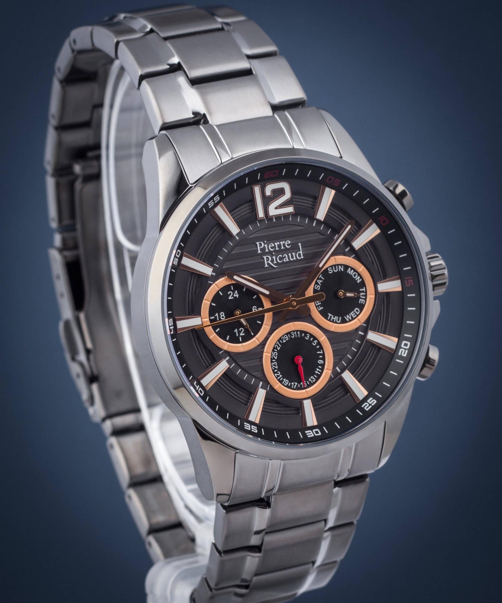 Zegarek męski Pierre Ricaud Multifunction P97040.S1R6QF