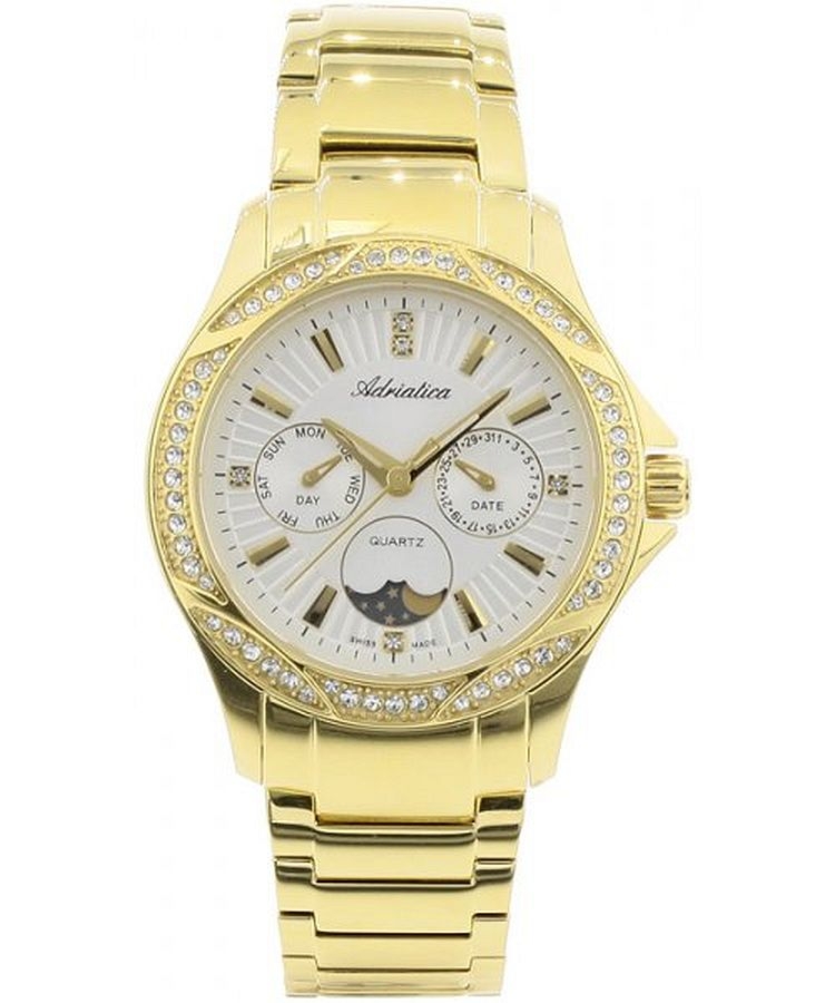Zegarek damski Adriatica Classic Moonphase A3420.1113QFZ