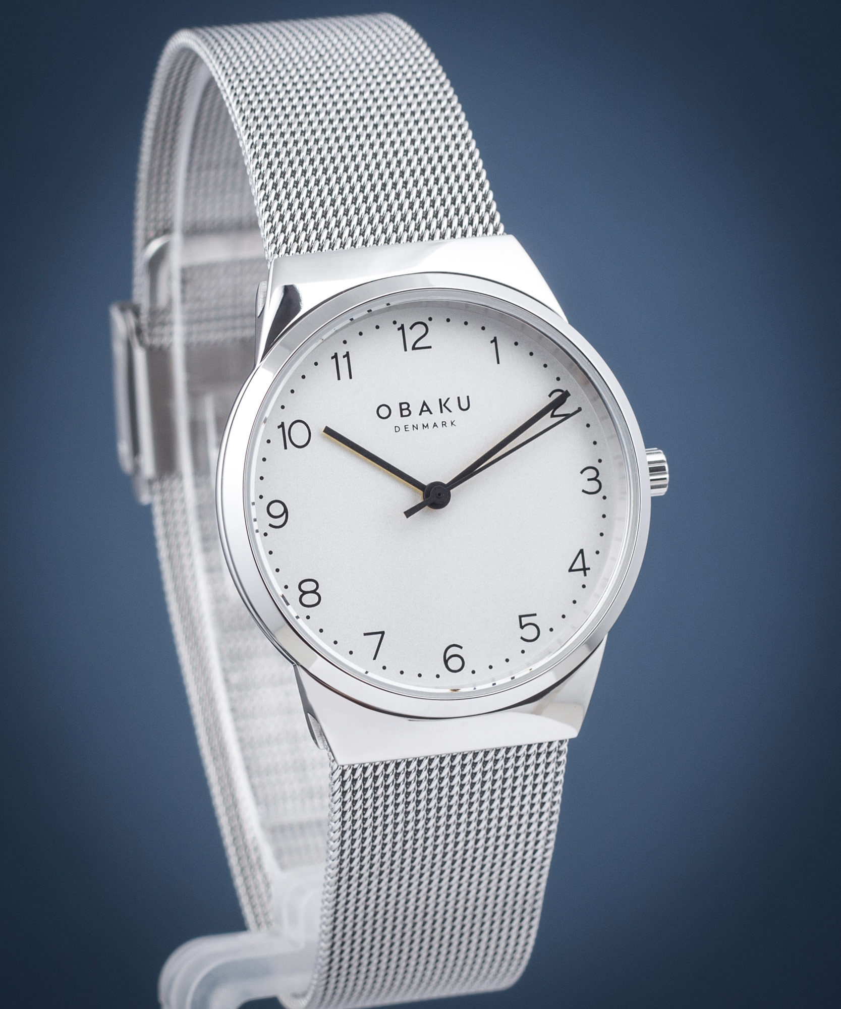 Zegarek damski Obaku Land Steel V255LXCIMC